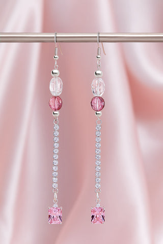 I CAN WEAR THESE SWEET PINK THINGS TO A FEW COCKTAIL PARTIES EARRINGS