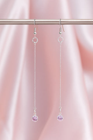 THE ESSENTIAL SKINNY EARRING IN PINK