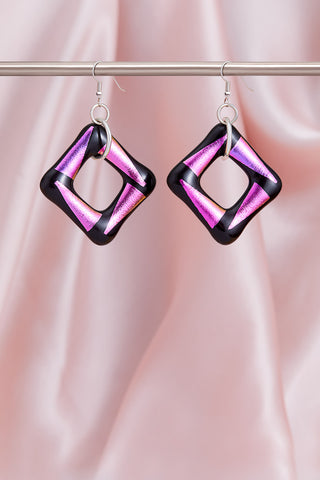 GRAFFITI TAG GIRL EARRINGS