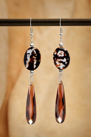 COFFEE WITH MY COWBOY EARRINGS