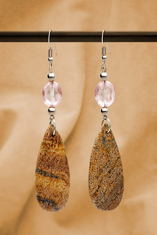 SOFT PINK HAZE EARRINGS