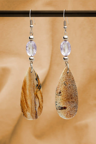 LAVENDER AFTERNOON EARRINGS