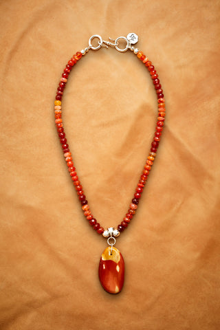 FAROLITO WALK CHOKER NECKLACE WITH PENDANT