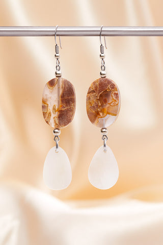 MYSTICAL WATER AND SAND DUNE EARRINGS