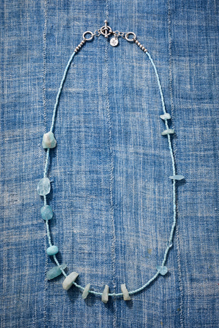 Aquamarine Beach Necklace