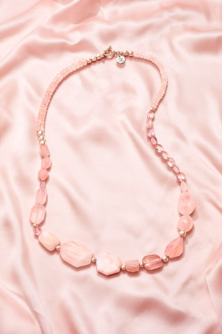 LOVELY iN PINK JUST LIKE YOU WANT ME TO BE NECKLACE