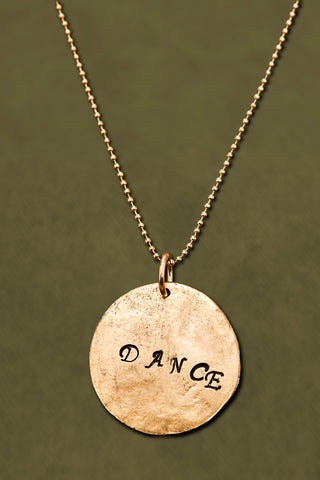 GOLD DANCE CHAIN NECKLACE
