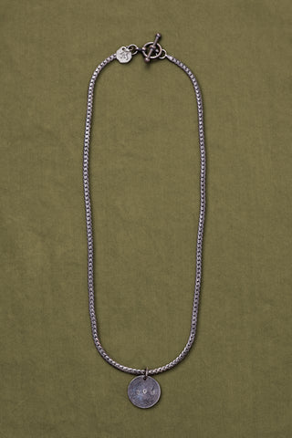 OXIDIZED STERLING SILVER JOY CHAIN NECKLACE